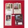 Image 1 : 4 Complete Vintage Calendars. 1975-Saskatchewan, 1961- North Vancouver, 1959- Kamloops, 1968- Kamloo