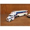 Image 2 : 2 Die Cast Semi Trucks with Trailers. Richard Petty STP Race Team, Petro Canada