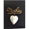 Image 2 : Vintage Locket Pin Saying Mother