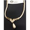 Image 2 : Fancy Pearl and Rhinestone Necklace by Vendome