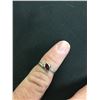 Image 3 : Size 6.5  Sterling Silver Ring with a Red  Stone
