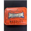Image 2 : 2 Early 1900’s Grammaphone Needle Tins. Both Contain Needles
