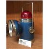 Image 2 : 2 Vintage Traffic Red Flash Light Lantern Handle. Great Display
