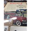 Image 3 : 10 Vintage Advertising Pieces Shrink Wrapped for Protection, GM Motors, Mercury, Canada Dry,Etc