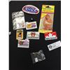 Image 4 : Vintage Lot of NHRA Pins Patches Shell Stickers, Air Fresheners