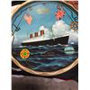 Image 2 : Nice Collector Lot of Vintage Serving Trays. Coca Cola Sold Here Sign, and a boxed Hard Cover Book “