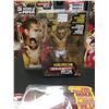 Image 2 : 4 Round 5 World of MMA Action Figures Sealed in Package. Matt Hughes, Tito Ortiz, Gino Carano, Mauri