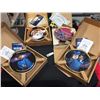 Image 1 : 4 Star Trek Collector Plates in Original Boxes and with all Paper Work