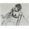 Image 3 : French Impressionist Pencil on Paper signed Degas