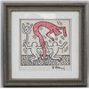 Image 2 : Keith Haring American Pop Mixed Media on Paper