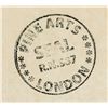 Image 6 : British Tempera Signed Stamped FINE ARTS LONDON