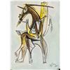 Image 1 : Wifredo Lam Cuban Surrealist Tempera on Paper