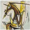 Image 3 : Wifredo Lam Cuban Surrealist Tempera on Paper