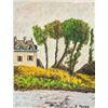 Image 1 : Fiorenzo Tomea Italian Modernist Oil on Board