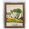 Image 2 : Fiorenzo Tomea Italian Modernist Oil on Board