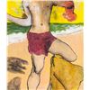 Image 4 : R. B. Kitaj American Pop Art Gouache on Paper
