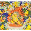 Image 3 : Chinese Protective Deity Tangka on Fabric