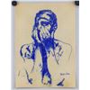 Image 2 : Polish Surrealist Ink on Paper Signed Illegibly