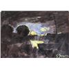 Image 1 : George Inness Sketch Hudson Oil Gouache GI 14
