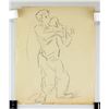 Image 2 : Iver Rose American Charcoal Sketch on Paper