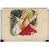 Image 2 : Franz Marc German Expressionist Watercolor Paper