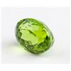 Image 2 : 5.31 ct Green Oval Mixed Cut Peridot Certificate