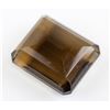 Image 2 : 105.05 ct Smoky Emerald Cut Quartz Gemstone AGSL