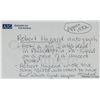 Image 4 : American Musician Robert Hazard Autograph