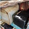 Image 2 : VINTAGE MAIL BOX, SUITCASE, 2 PIECES OF DRIFT WOOD, AND HARLEY DAVISON CASE