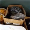 Image 4 : LOT OF PLASTIC WELDING WIRE, SUCTION CUP MOUNTS, BOX OF ELECTRICAL TAPE AND SCALE