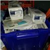 Image 2 : LARGE LOT OF EX SCRUB BRUSHES, DISPOSABLE GLOVES AND COVERALLS