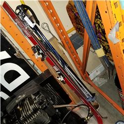 FISCHER SKIS AND GIPRON POLES