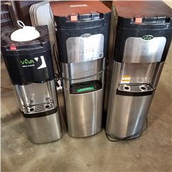 3 RETURNED WATER COOLERS