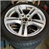 Image 2 : SET OF 4 GOODYEAR 225/ 45 R18 TIRES ON BMW RIMS