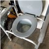 Image 2 : GREY COMMODE ON CASTORS
