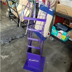 PURPLE CADBURY CANDY DISPLAY RACK