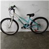 Image 1 : BLUE WHITE TRIUMPH BIKE