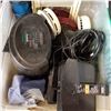 Image 2 : TOTE OF ELECTRONICS, HEATER, LIGHT