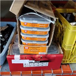 CASE AND TRAY OF FLOORING SCREWS 1-1/2"