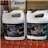 Image 1 : TWO 4 LITER JUGS OF LIQUID BLACK CRYSTAL PLANT NUTRIENT FERTILIZER LIQUID