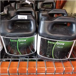 2 JUGS PART A AND 2 JUGS PART B SENSI GROW 4 LITER ADVANCED PLANT NUTRIENTS