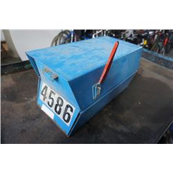 LARGE BLUE MAILBOX