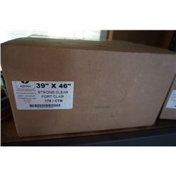 BOX OF 175 39 x 46" GARBAGE BAGS