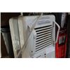 Image 2 : AIR WORKS HEATER AND 3 BLACK GARBAGE CANS