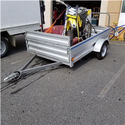 2019 8FT x 5FT U-BILT GALVANIZED UTILITY TRAILER W/ REGISTRATION