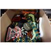 Image 1 : LOT OF HO SCALE TRAINS, SLOT CAR TRACK AND TOYS