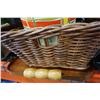 Image 7 : CRYSTAL BOWL, MILK GLASS, TRAY OF VINTAGE KITCHEN ITEMS