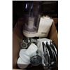 Image 3 : 2 BOXES OF BRAUN PARTS AND MACHINES