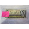 Image 3 : 1954 CANADIAN $20 BILL 1ST QUEEN ELIZABETH BILL