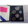 Image 2 : 1986 CANADIAN SPECIMEN SET ALL FIRST STRUCK COINS FROM MINT IN RCM CASE